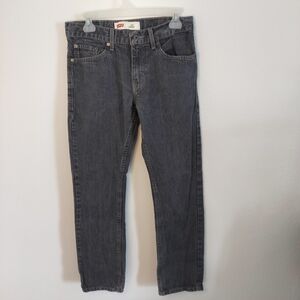 Boys Levis 511 Skinny Jeans Size 16R Gray Casual Urban‎